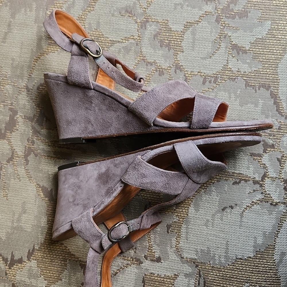 Chie Mihara Wedge Heels Sandals - Picture 3 of 11